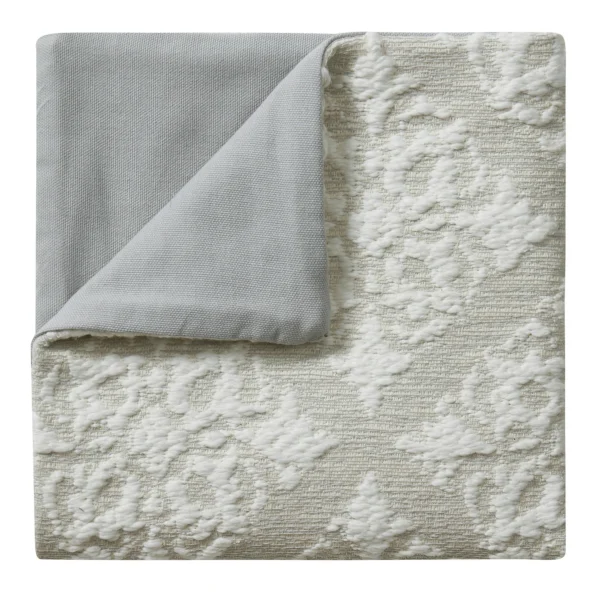Gemma Cotton Decorative Pillow Cover, 18"x18", Harbor Mist - Image 2