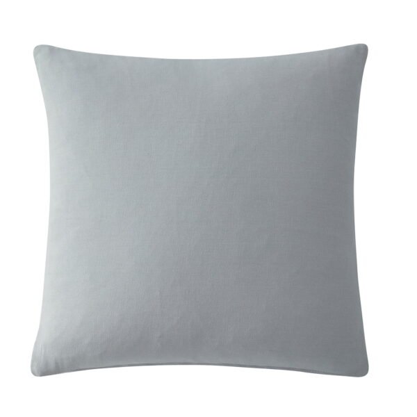 Gemma Cotton Decorative Pillow Cover, 18"x18", Harbor Mist - Image 4