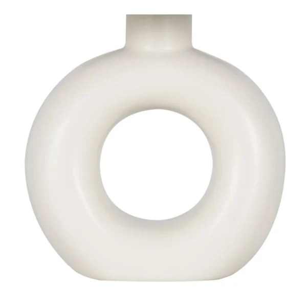 12 inch Mini White Oval Lamp - Image 3